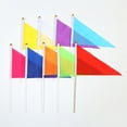 thumbnail image 6 of 20-Piece Orange Flag Set - Versatile Marking Flags For Garden Staking, Dog Training & Outdoor Events, High-Visibility Safety Markers, 6 of 6