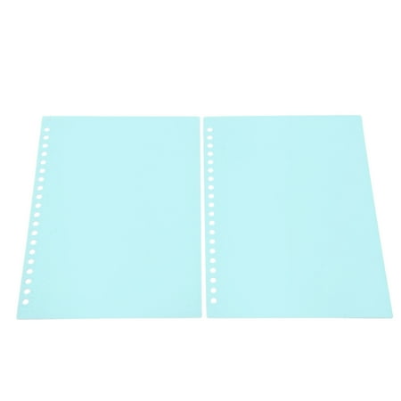 

Presentation Binding Cover Colored A5 20 Holes Loose Leaf Binding Cover For Replacement Light Green