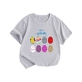 thumbnail image 1 of MIASHUI Easter Tee Toddler Boys Girls Happy Easter T-Shirt Cute Bunny Rabbit Graphic Tees Tops,Grey,5-6 Years, 1 of 3