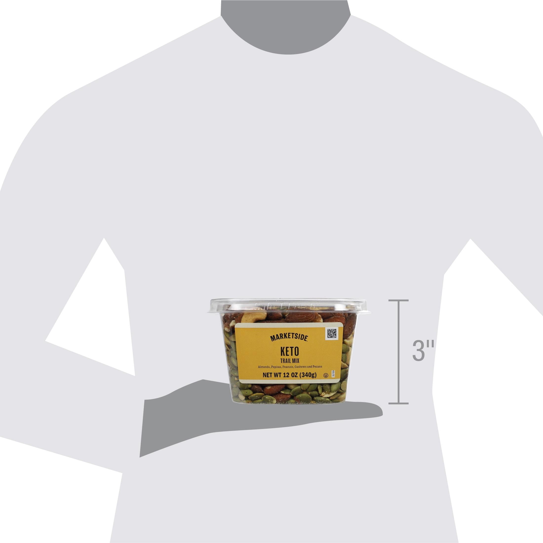 Marketside Keto Trail Mix, 12 oz Tub