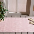 thumbnail image 2 of Safavieh Courtyard Teodor Geometric Indoor/Outdoor Area Rug, Pink, 2' x 3'7", 2 of 13