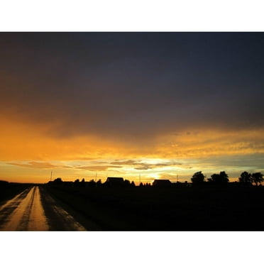 Baker Sunset IV Wall Decal