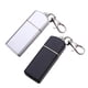 thumbnail image 1 of Cenicero portátil de 2 piezas para exteriores, cenicero de bolsillo con tapa y llavero para viajes (negro/plateado)., 1 of 3