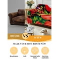 thumbnail image 5 of Puerto Rico Flag Couch Cover for Dogs, Frog Red Flower Summer Leaf Washable Sofa Covers Slipcover for Pets Dogs Futon Cover, Couch Recliner Covers, Oversized Chair Slipcover 71"x91", 5 of 9