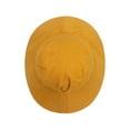 thumbnail image 6 of ZHOGXU Toddler Bucket Hat Solid Color Sun Protection Wide Brim Adjustable Caps For Outdoor Beach Shade Sports,Gold,2-7 Years, 6 of 9