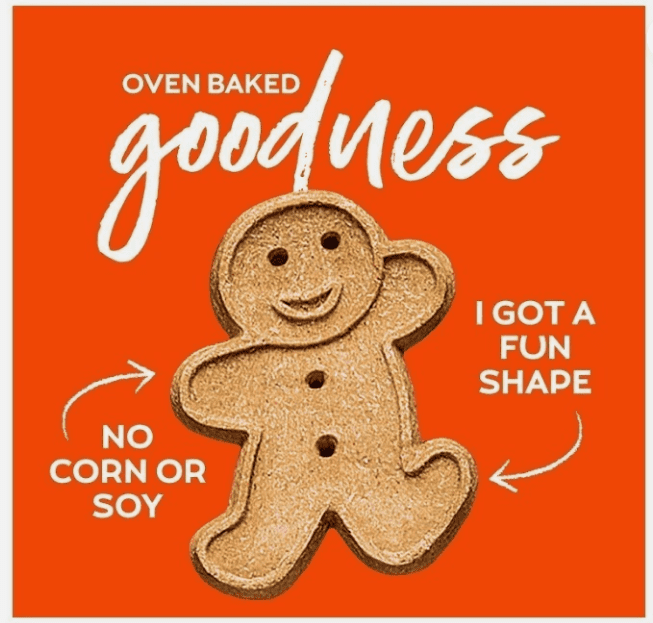 Buddy Biscuits Grain-Free Oven baked Treats with Peanut Butter Dry Dog Treats - 14 Oz. Pack Of 2