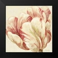 thumbnail image 2 of Gladding, Pamela 12x12 Black Modern Framed Museum Art Print Titled - Floral Fresco II, 2 of 5