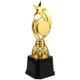 thumbnail image 5 of Trofeo deportivo de moda, estrella de plástico, para competición deportiva de estudiantes y niños, talla M (dorado), 5 of 8