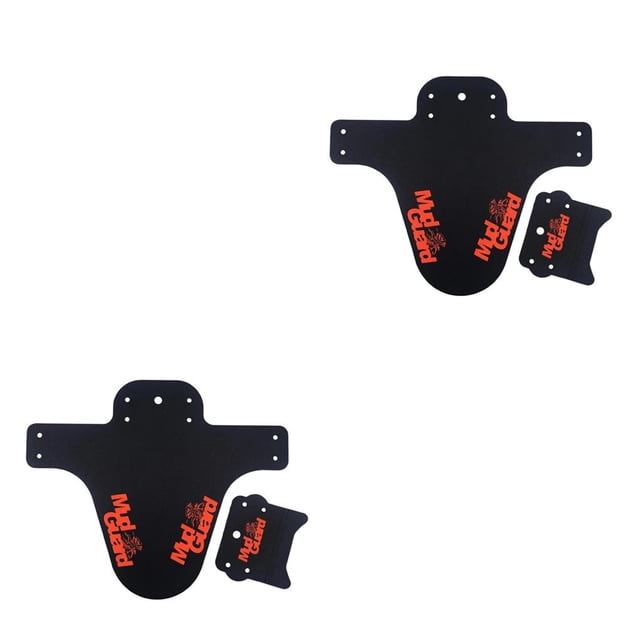 Eigraketly Mountain Bike Fast Release Mudguard Replacement Mud Guards Splashing Bicycles Parts Protectors Spare Road Wheel naranja 2piezas