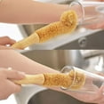 thumbnail image 6 of KEKOL Eco Coconut Fiber Brush Kitchen Cleaning Brush With Natural Coir Head Bottle Cleaner Flexible And Bendable For Non-stick Skillet Pot Dish Washing U7N0, 6 of 9