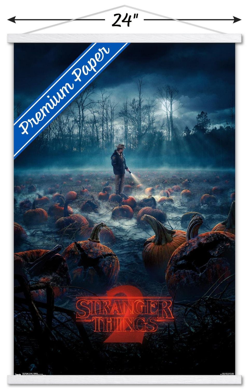 Netflix Stranger Things: Season 2 - Pumpkins Wall Poster, 22.375" x 34"