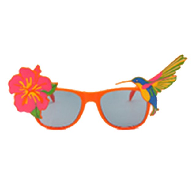 Minnieouse 1 par de gafas decorativas, portátiles, coloridas, lavables, reutilizables, para adultos, niños, fiesta en la playa, fotografía, gafas para Cadenas y cordones para anteojos Naranja Minnieouse AP012909-02