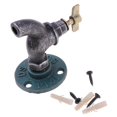 thumbnail image 4 of PENGXIANG Robe And Towel Single Hook Heavy Duty Rustic and Chic Industrial Cast Hat Clothes Robe Hanger Hook, 4 of 9