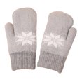 thumbnail image 4 of Daznico Winter Gloves, Winter Jacquard for Thermal Cold Weather Warm Knitted Mittens Outdoor Cycling Windproof Touchscreen Compatible, 4 of 4
