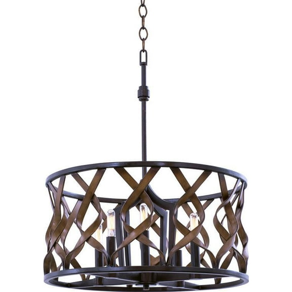 Soho 20 Hand-Forged Iron Pendant Light Fixture