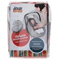 thumbnail image 2 of Jolly Jumper Deluxe Sneak-A-Peek Car Seat Cover - Grey Chevron Weather Protection 2 of 10
