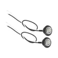 thumbnail image 1 of Luces de remolque LED para camiones Unique Bargains 0.73" 24V luces de marcador de plástico impermeables blancas 2 piezas, 1 of 7