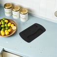thumbnail image 4 of Luxshiny 2Pcs Silicone Toaster Dust Cover Black Heat Resistant Bread Machine Lid Protector for Home, 4 of 8