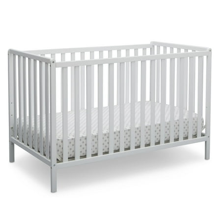 Delta Children Heartland 4 In 1 Convertible Crib Bianca White