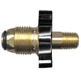 thumbnail image 3 of JR Propane Adapter Fitting 07-30085 1/4 Inch MPT x Male POL Prest-O-Lite; 2-3/8 Inch Overall Length; With O-Ring/Plastic Hand Wheel, 3 of 4
