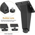 thumbnail image 4 of Juego de 4 patas ajustables WEIHJMXG Patas de muebles de Aleación de aluminio triángulo ajustable, 4 of 5