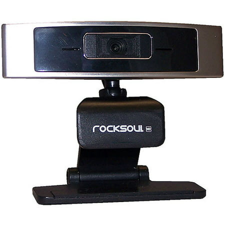 AWA Technology ROCKSOUL 1080p HD Webcam, Silver