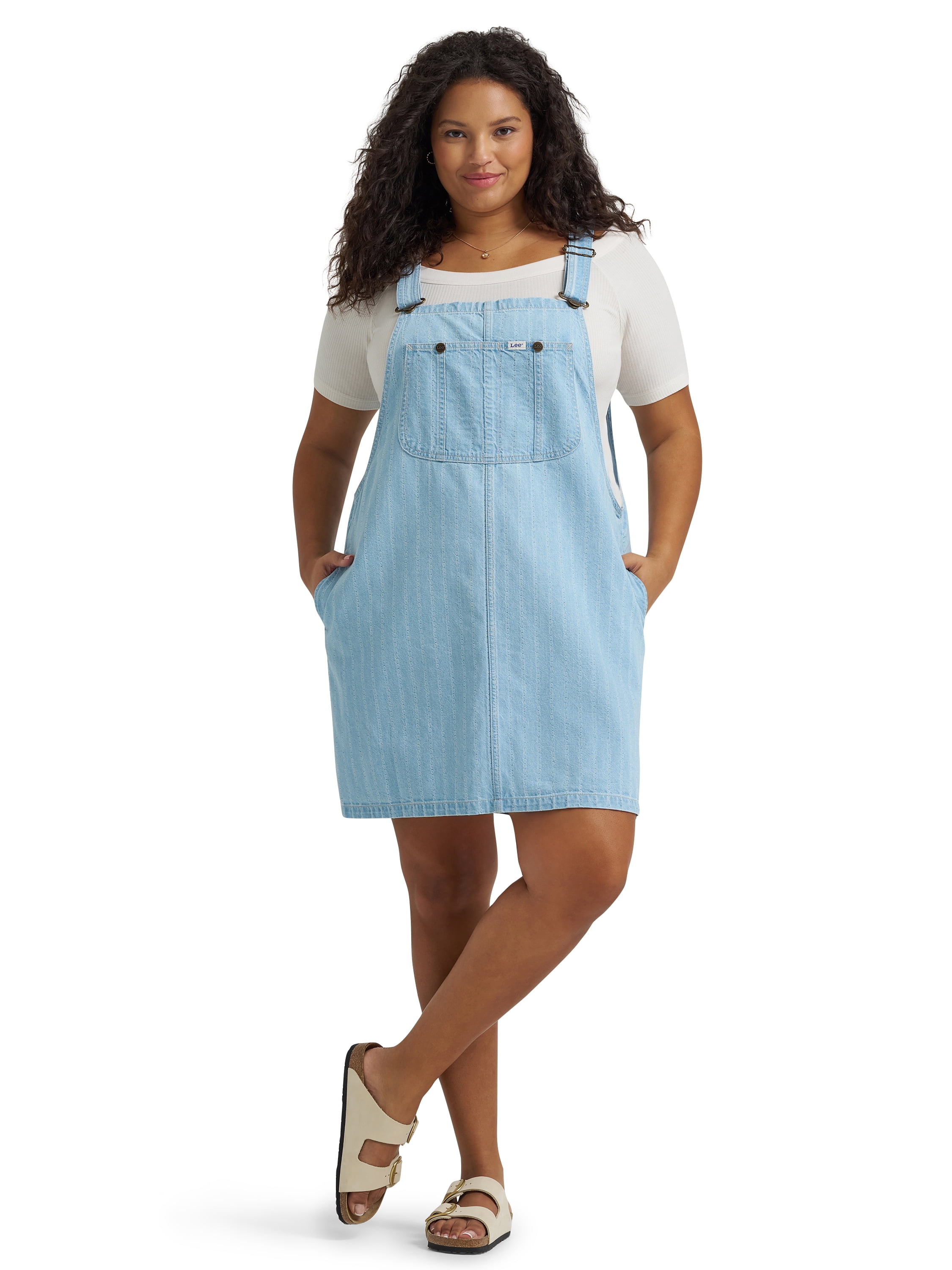 Kacey Lee Women's Denim Overalls, Sizes XS-XXL - Walmart.com