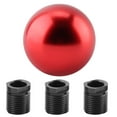 thumbnail image 2 of Metal Gear Shift Knob, Car Universal Manual Knob Gear Shift Head Round Ball Shape, 2 of 7