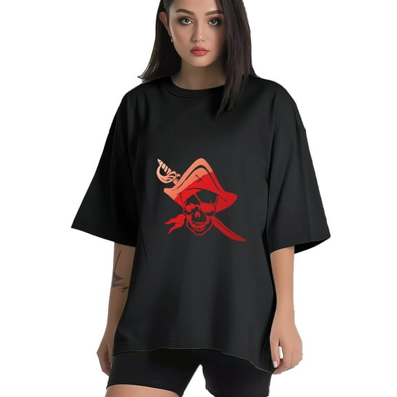 Women T Shirt Graphic Tee Summer Tops Half Sleeve Loose Drop Shoulder Vintage Shirts Streetwear Sweat Casual Tees XS