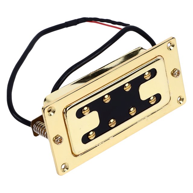 Pastilla de bajo de 4 cuerdas pastilla de guitarra eléctrica de de sonido completa de lujo cobre y acero duradera fácil de instalar para interpretación musical ANGGREK Otros