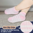 thumbnail image 4 of Toddler Grip Socks - 12 Pairs Baby Non Slip Socks Cute Toddler Socks for 0-5 Years Girls Boys, 4 of 5