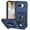Blue, variant on TYJKeJi Case with Stander Holder Kickstand Drop Resistant Shockproof Case For Google Pixel 9A