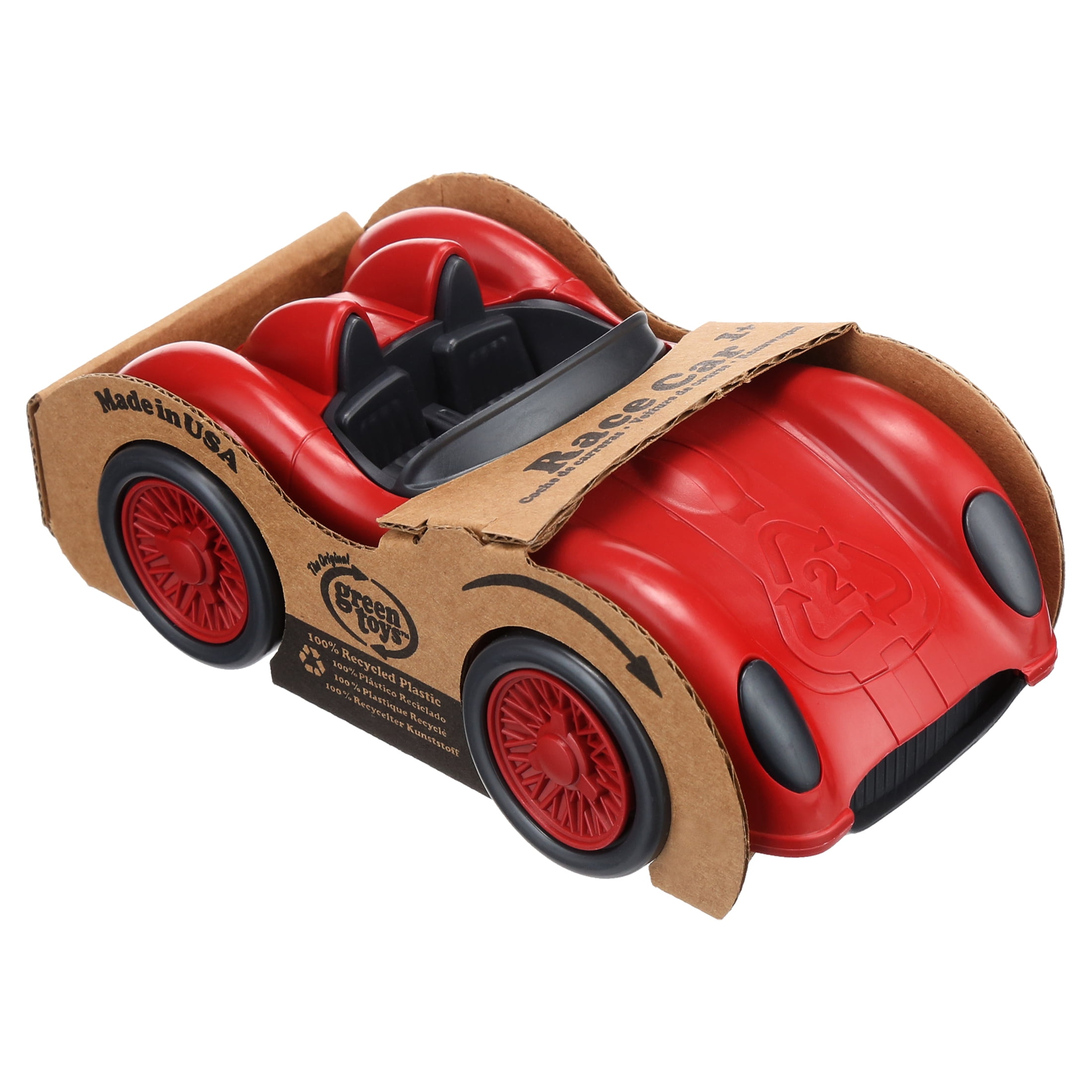 Green race car toy 2025