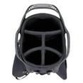 thumbnail image 3 of Wilson Staff EXO II Stand Golf Bag, 5 Divided Club Sections - Black/Silver, 3 of 4