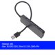thumbnail image 4 of Concentrador USB portátil USB 3.0 de 4 puertos, estación de acoplamiento, concentrador de datos USB multifunción, 4 of 6