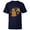 Navy, variant on Disney Princess Holiday Christmas Gingerbread Cinderella - Short Sleeve T-Shirt for Kids - Customized-White