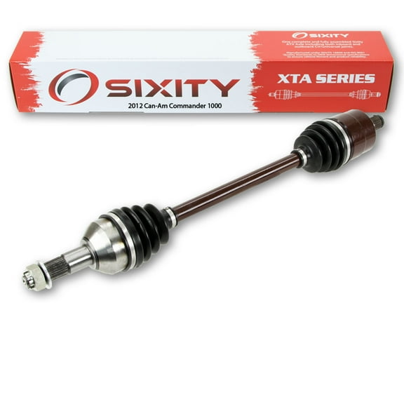 Sixity XTA Rear Right Axle compatible with Can-Am Commander 1000 2012 - EFI STD LTD X XT 4X4