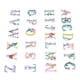thumbnail image 5 of Parches para ropa 26 parches con letras Bling Bling parches para planchar y coser, 5 of 12