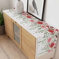 thumbnail image 4 of Pink Spring Floral Table Runner - 70 Inch Long, Kitchen Dining Table Runner Dresser Scarves, Weeping Romantic Flowers Pastoral Farmhouse Decor for Coffee Tables Wedding Party Banquet, 4 of 8