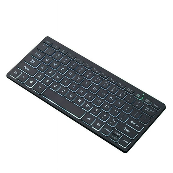 Compact Wired Keyboard for Laptops - Mini External Keyboard with USB Connection, Ideal for Home and Office Use B