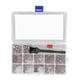 thumbnail image 4 of Surtido de Tornillos Métricos, 600 piezas kit Surtido de tornillos para computadora Cabeza micro plana m2 m2.5 m3 tornillos para computadora portátil tornillos para computador, 4 of 7