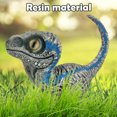 thumbnail image 5 of Eummy Animals Simulation Dinosaur Home Decoration Resin Craft Lifelike Velociraptor Model Desktop Ornament Birthdays Christmas Gift for Boys and Girls Cool Toys for Children, 5 of 10