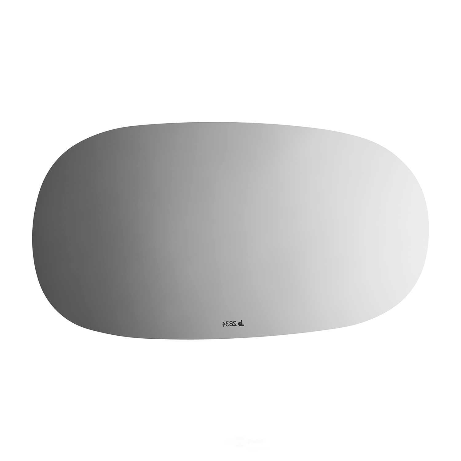 Burco Side View Mirror Replacement Glass - Clear Glass - 2834