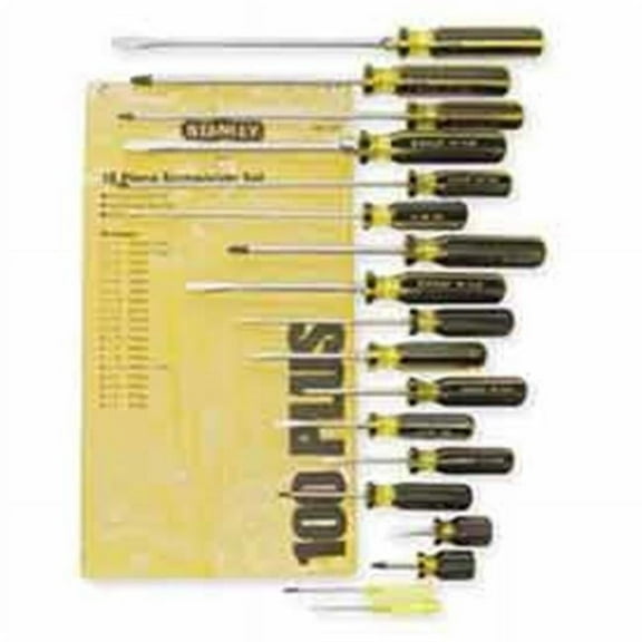 Stanley Tools B983416 Combination Screwdriver Set - 18 Piece