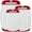 White/Red, variant on GORILLA GRIP Oversized 100% BPA Free Reversible Kitchen Cutting Board Set of 3, Juice Grooves, Dishwasher Safe, Red