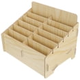 thumbnail image 4 of Multi-grid Phone Storage Box Phone Storage Holder Wooden Phone Box Desktop Storage Box, 4 of 8