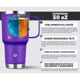 thumbnail image 3 of Termo De Acero Inoxidable Con Asa 30oz Con Tapa de Imán Evita Derrames, 3 of 5