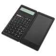 thumbnail image 3 of Calculadora científica plegable multifuncional con batería solar, bloc de notas y bolígrafo, 3 of 15