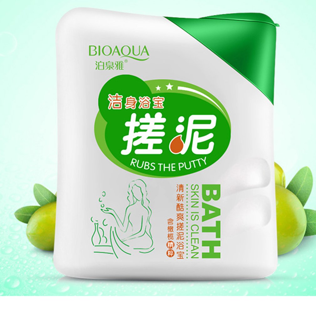 Gerk BIOAQUA Olive Deep Cleansing Shower Gel Body Clean Exfoliating