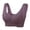 Wine, variant on Sngxgn Women's Wireless Full-Coverage Bra with Everyday Comfort(Purple,XXXXL)